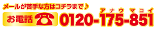 お電話0120175851